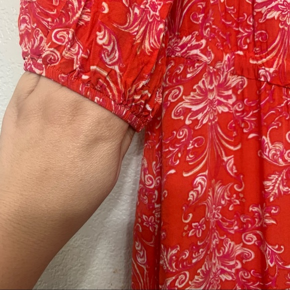 Abel the Label strawberry kisses maxi dress size XS - Picture 6 of 10